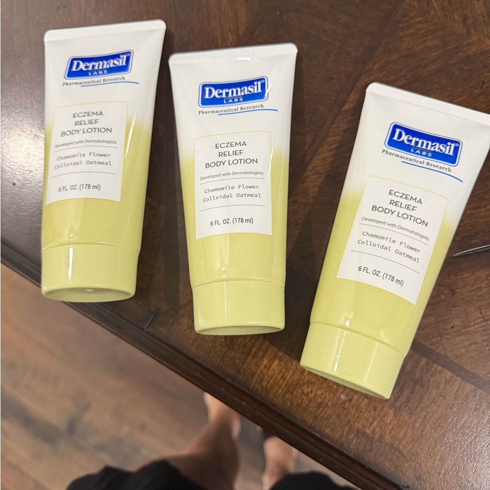 3 Dermasil Eczema Relief Body Lotion